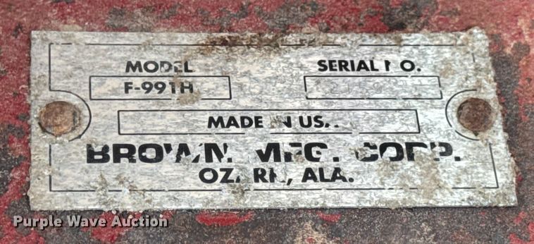 image for item EH7446 Brown F991H edger