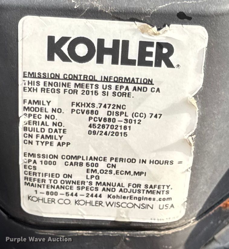 image for item EH7457 eXmark Turf Tracer TTX680PKC60400 lawn mower