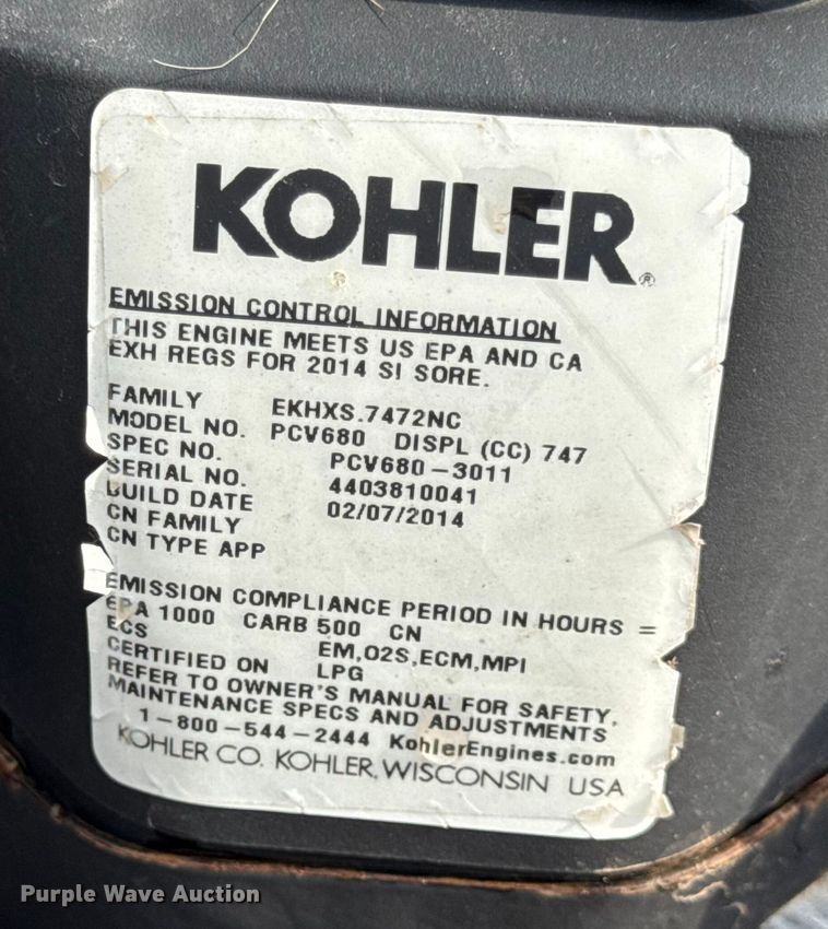 image for item EH7458 eXmark Turf Tracer TTX680PKCE524 lawn mower