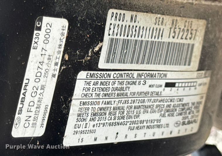 image for item EH7466 Ariens 926515 Hydro Brush 36 broom