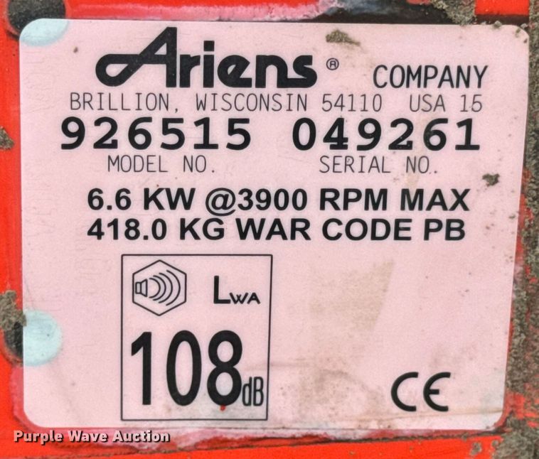 image for item EH7466 Ariens 926515 Hydro Brush 36 broom