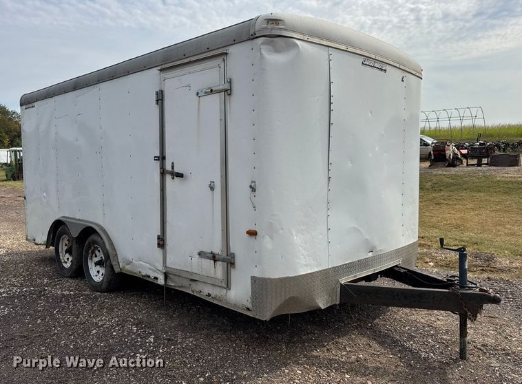image for item EH7470 2010 Doolittle Cargo Master enclosed cargo trailer