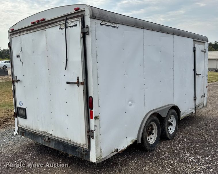 image for item EH7470 2010 Doolittle Cargo Master enclosed cargo trailer