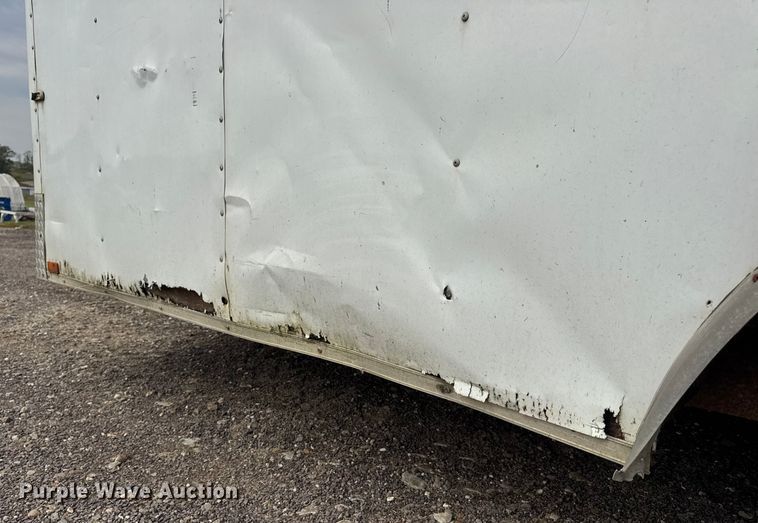 image for item EH7470 2010 Doolittle Cargo Master enclosed cargo trailer