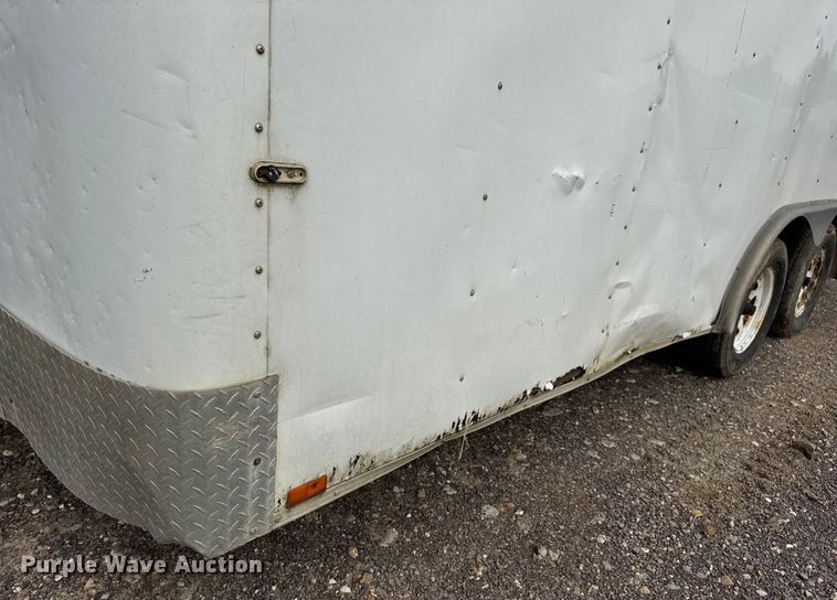 image for item EH7470 2010 Doolittle Cargo Master enclosed cargo trailer
