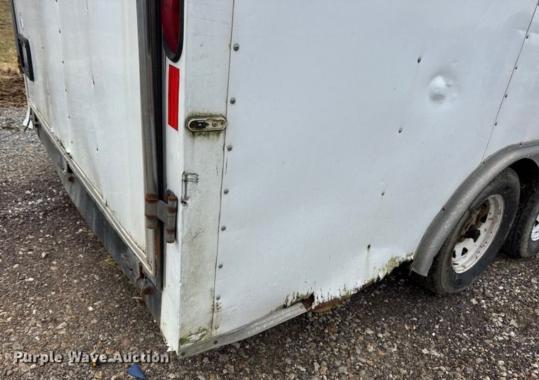 image for item EH7470 2010 Doolittle Cargo Master enclosed cargo trailer