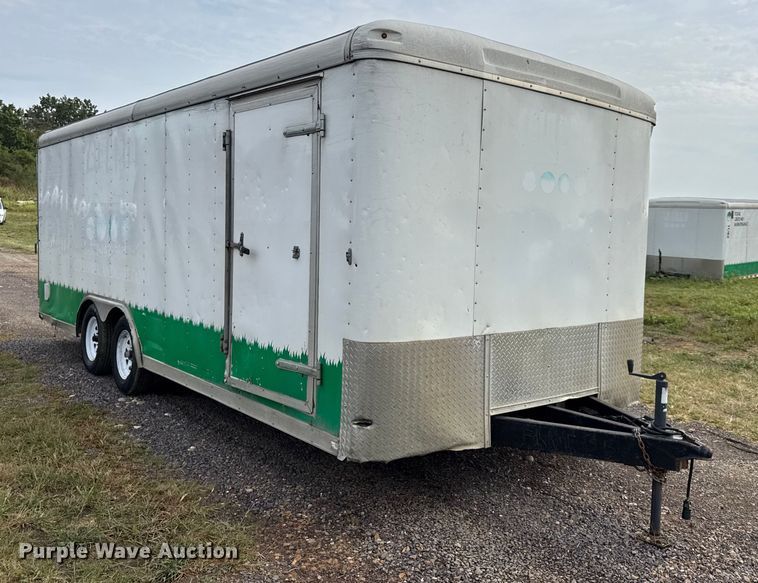 image for item EH7471 2015 Doolittle enclosed cargo trailer