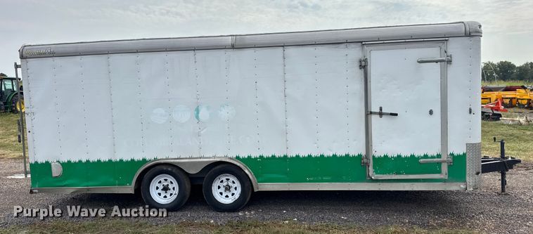 image for item EH7471 2015 Doolittle enclosed cargo trailer