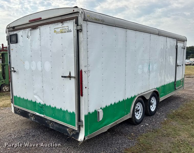 image for item EH7471 2015 Doolittle enclosed cargo trailer