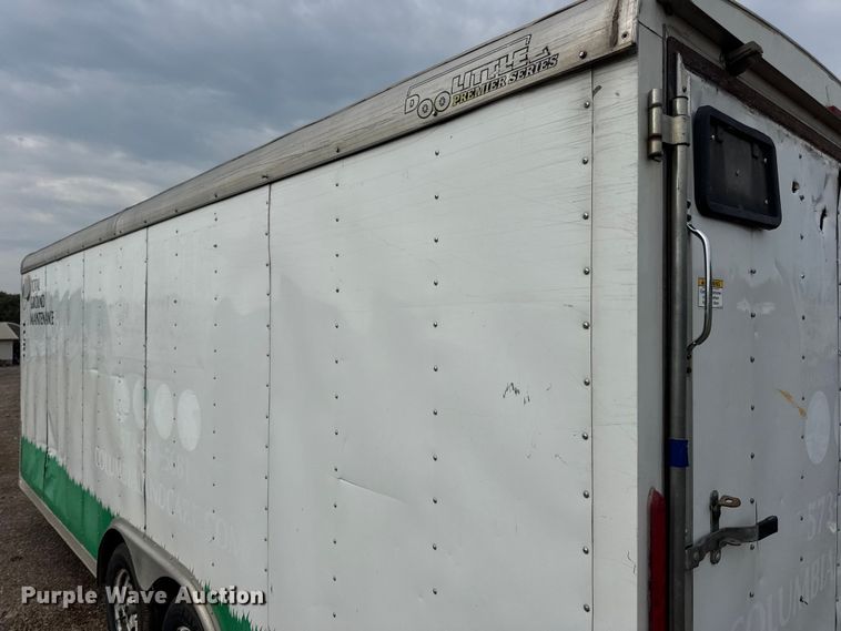 image for item EH7471 2015 Doolittle enclosed cargo trailer