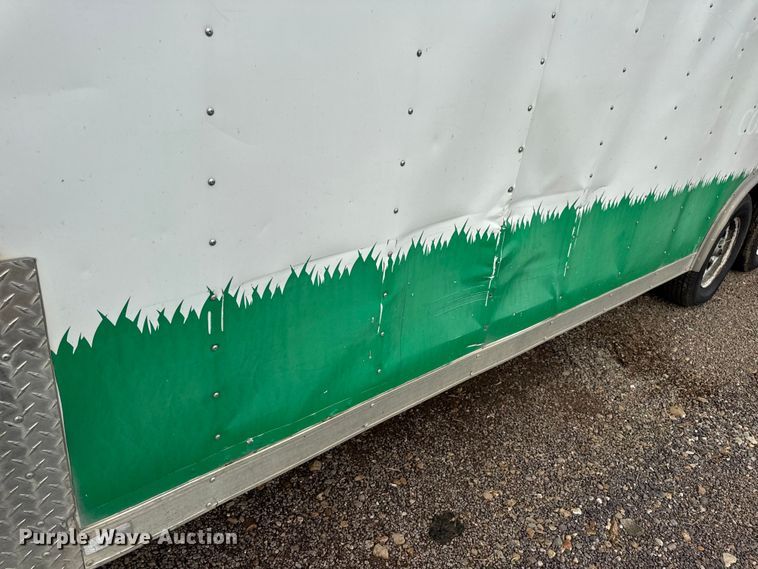 image for item EH7471 2015 Doolittle enclosed cargo trailer