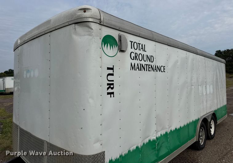 image for item EH7471 2015 Doolittle enclosed cargo trailer