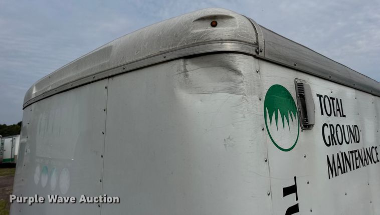 image for item EH7471 2015 Doolittle enclosed cargo trailer