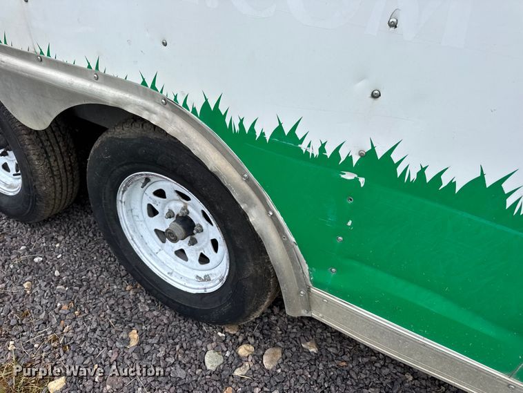 image for item EH7471 2015 Doolittle enclosed cargo trailer