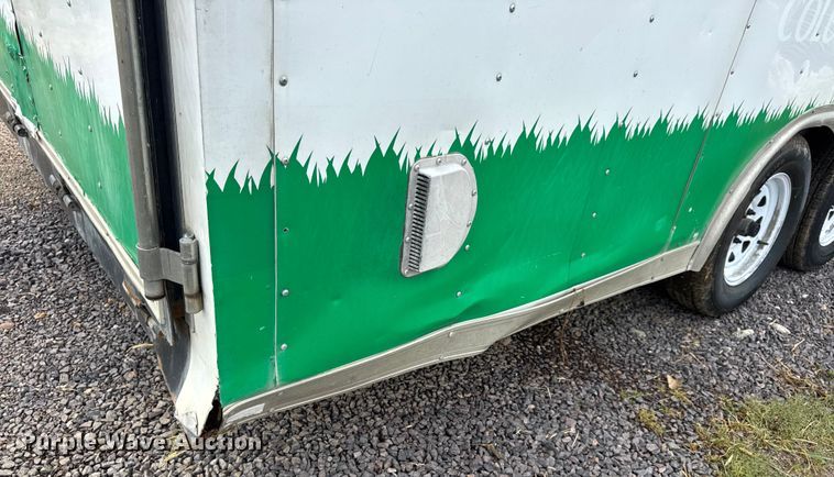 image for item EH7471 2015 Doolittle enclosed cargo trailer