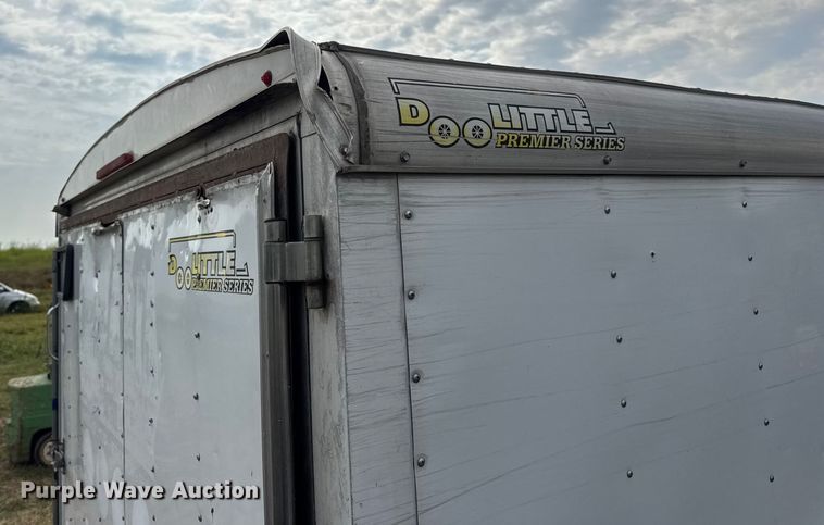 image for item EH7471 2015 Doolittle enclosed cargo trailer