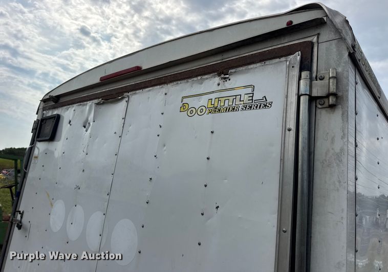 image for item EH7471 2015 Doolittle enclosed cargo trailer