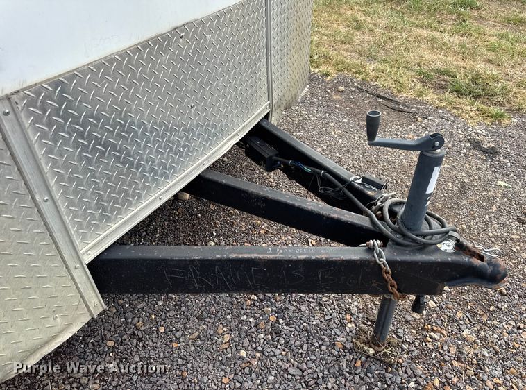 image for item EH7471 2015 Doolittle enclosed cargo trailer
