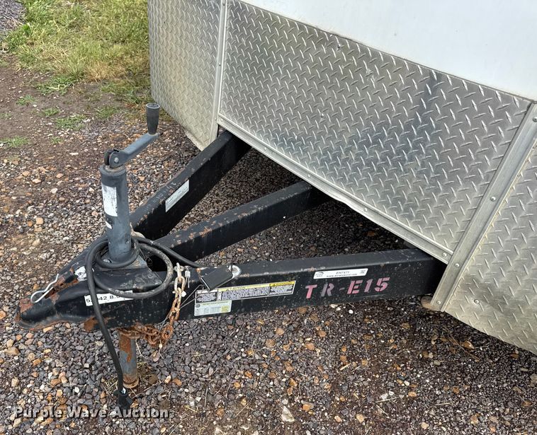 image for item EH7471 2015 Doolittle enclosed cargo trailer
