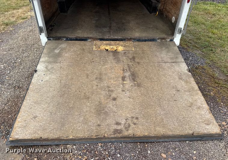 image for item EH7471 2015 Doolittle enclosed cargo trailer