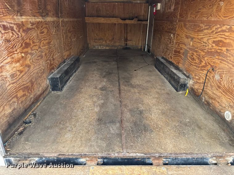 image for item EH7471 2015 Doolittle enclosed cargo trailer