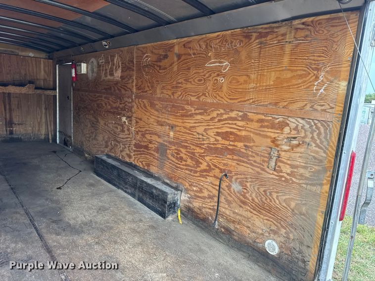 image for item EH7471 2015 Doolittle enclosed cargo trailer