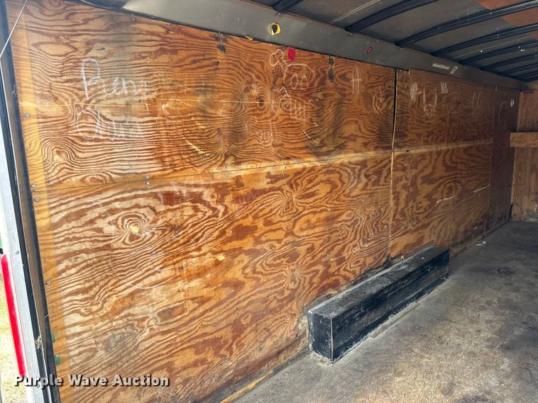 image for item EH7471 2015 Doolittle enclosed cargo trailer