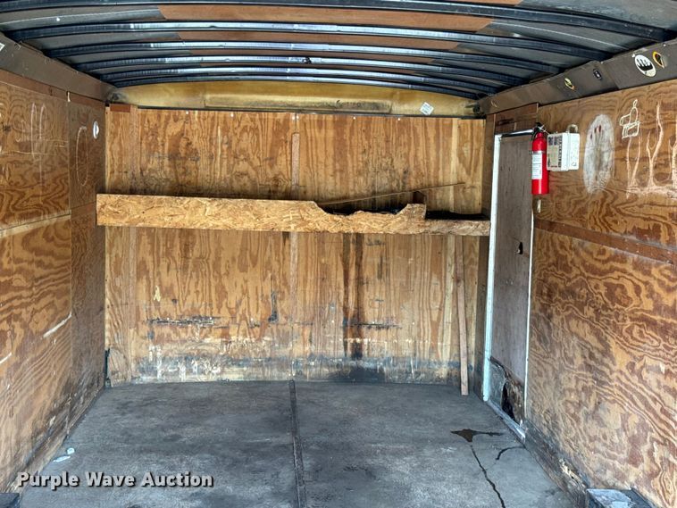 image for item EH7471 2015 Doolittle enclosed cargo trailer