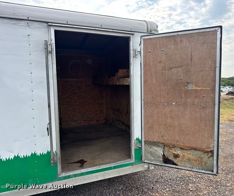 image for item EH7471 2015 Doolittle enclosed cargo trailer