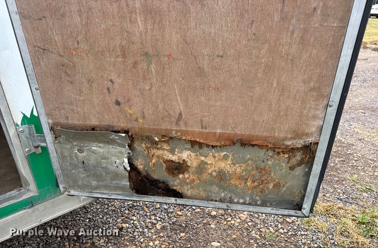 image for item EH7471 2015 Doolittle enclosed cargo trailer