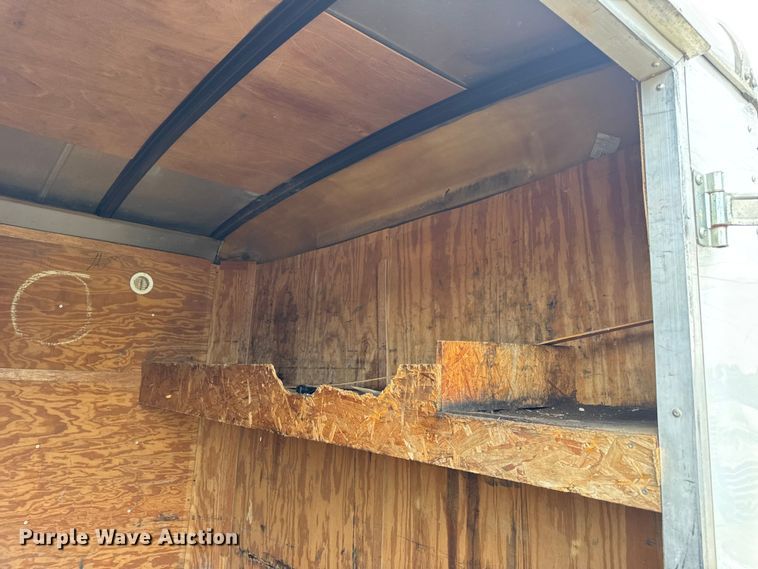 image for item EH7471 2015 Doolittle enclosed cargo trailer