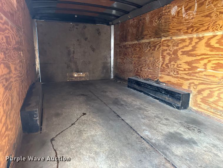 image for item EH7471 2015 Doolittle enclosed cargo trailer