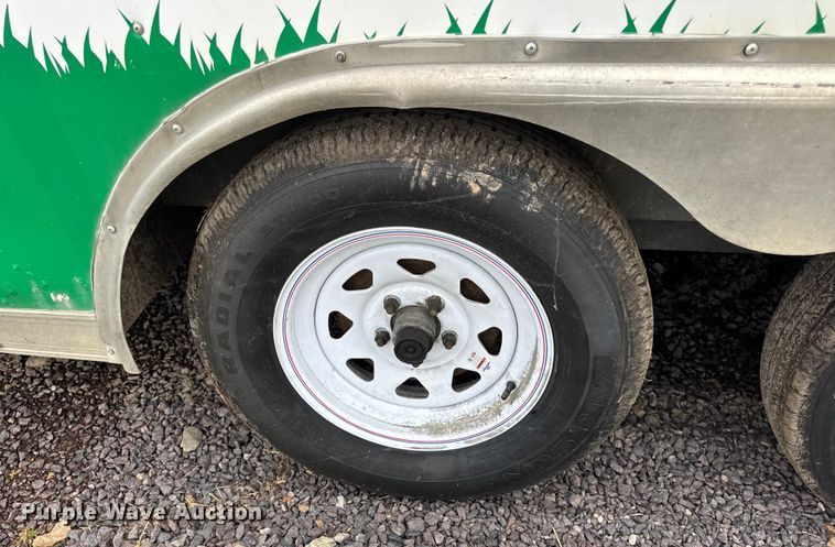 image for item EH7471 2015 Doolittle enclosed cargo trailer