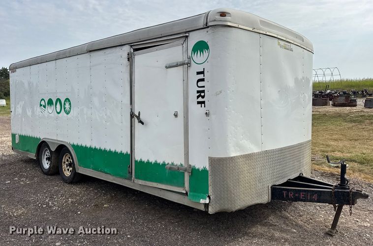 image for item EH7472 2014 Doolittle enclosed cargo trailer