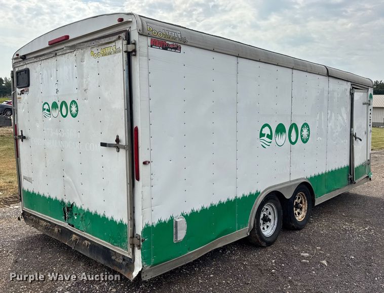 image for item EH7472 2014 Doolittle enclosed cargo trailer