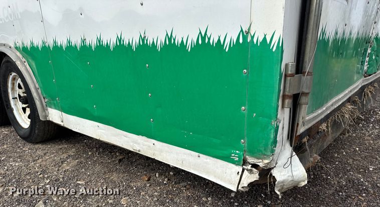 image for item EH7472 2014 Doolittle enclosed cargo trailer