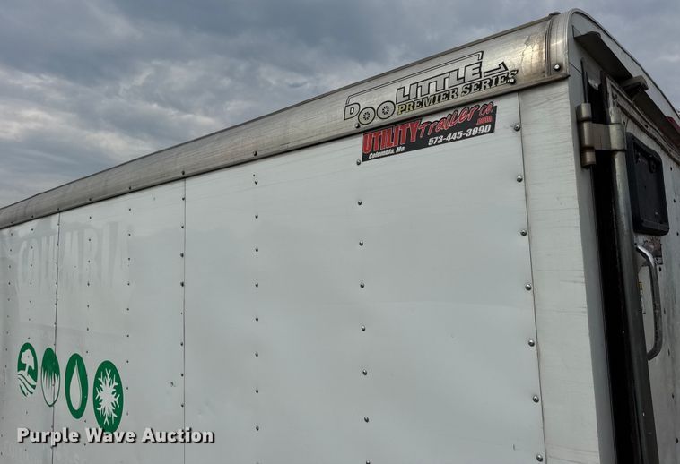 image for item EH7472 2014 Doolittle enclosed cargo trailer
