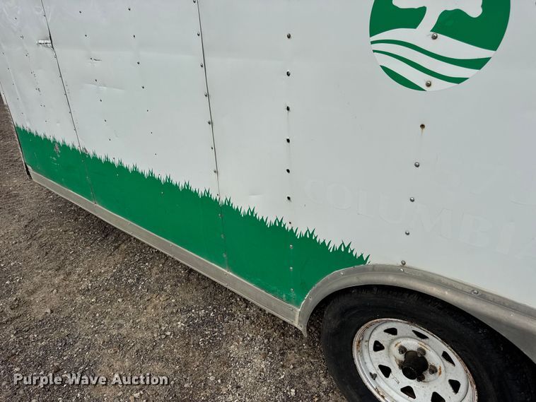 image for item EH7472 2014 Doolittle enclosed cargo trailer