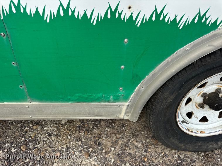 image for item EH7472 2014 Doolittle enclosed cargo trailer