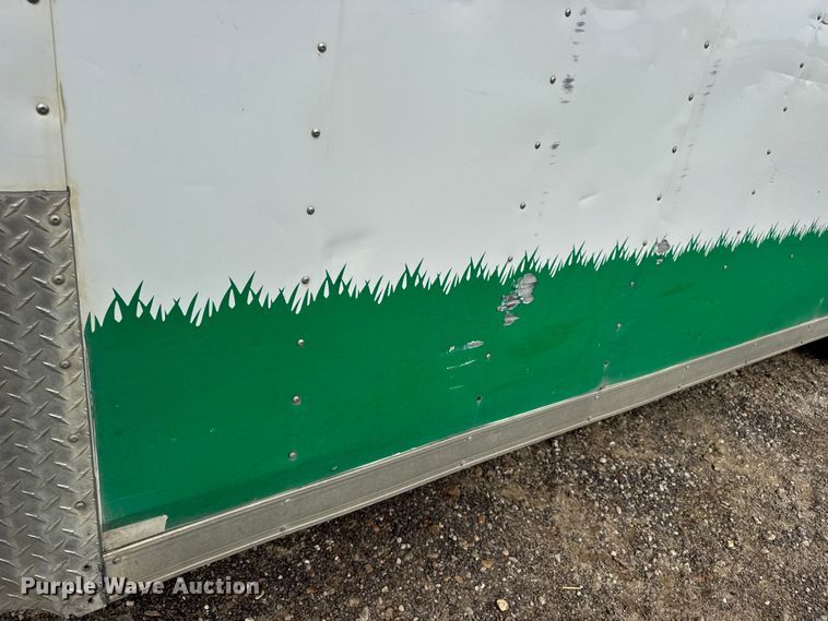 image for item EH7472 2014 Doolittle enclosed cargo trailer