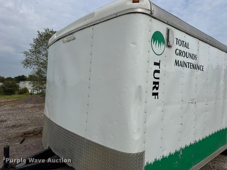 image for item EH7472 2014 Doolittle enclosed cargo trailer