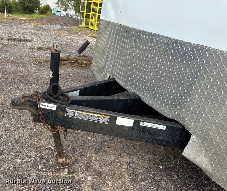 image for item EH7472 2014 Doolittle enclosed cargo trailer