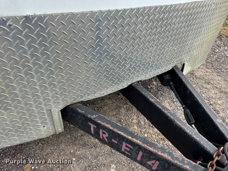 image for item EH7472 2014 Doolittle enclosed cargo trailer