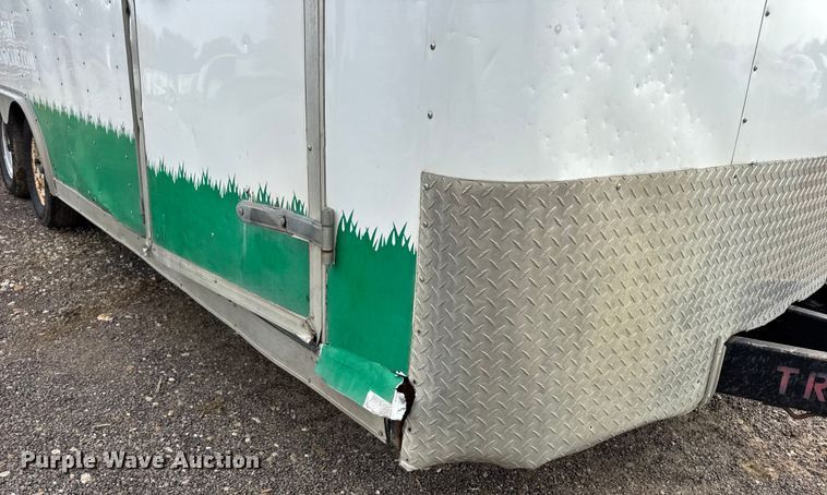 image for item EH7472 2014 Doolittle enclosed cargo trailer