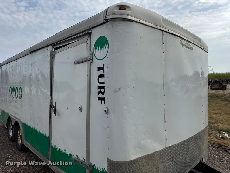 image for item EH7472 2014 Doolittle enclosed cargo trailer