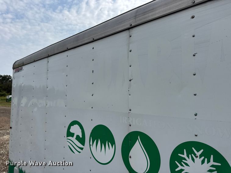 image for item EH7472 2014 Doolittle enclosed cargo trailer