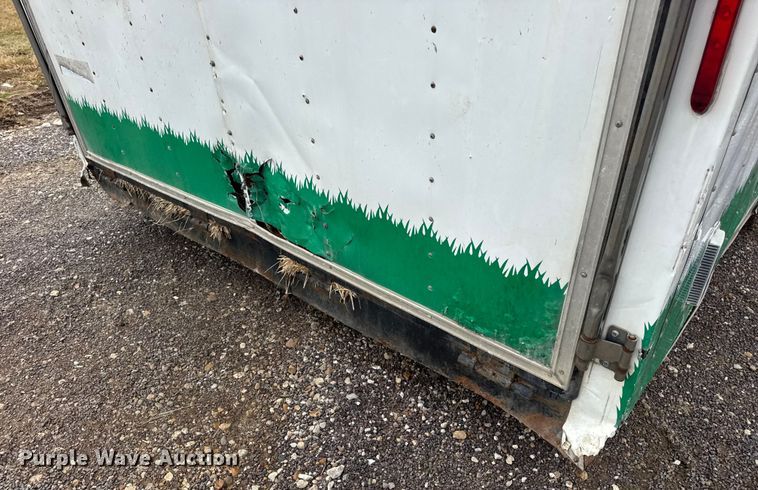 image for item EH7472 2014 Doolittle enclosed cargo trailer