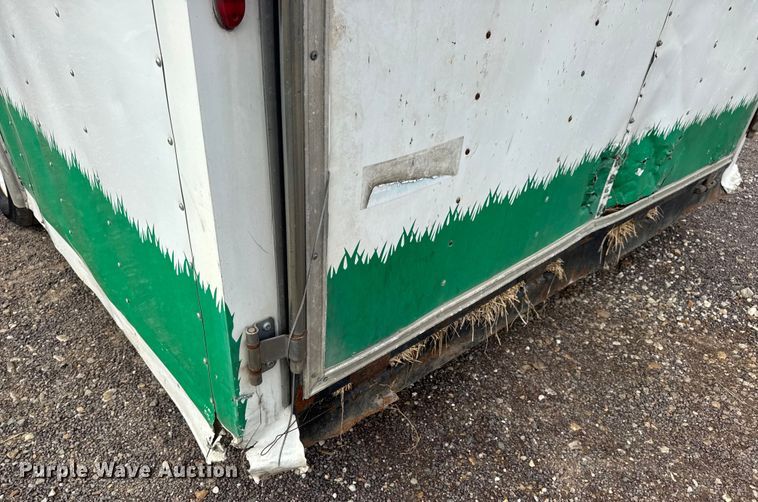 image for item EH7472 2014 Doolittle enclosed cargo trailer