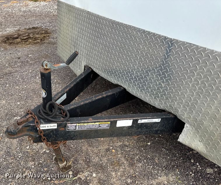 image for item EH7472 2014 Doolittle enclosed cargo trailer