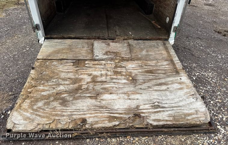 image for item EH7472 2014 Doolittle enclosed cargo trailer